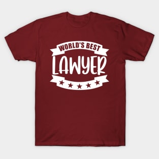 World's Best Lawyer T-Shirt